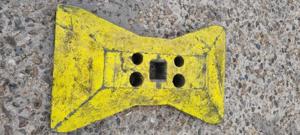 Picior de gard organizare de santier, talpa gard provizoriu - imagine 6