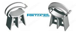 Distantieri pvc pentru cofraje rozete H20mm - imagine 4