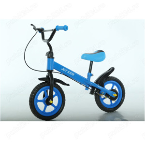 Vand Bicicleta Pedagogica fara pedale Copii, Roti 12 , frana de mana, NOUA, Albastra, 149 Lei - imagine 4