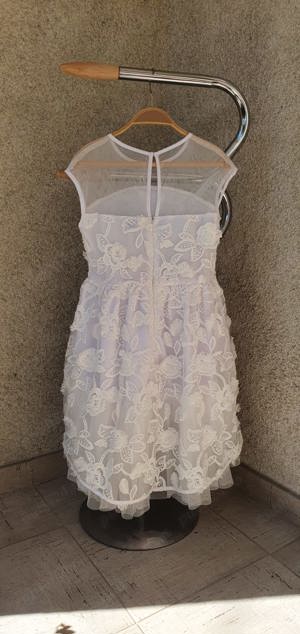 Rochie albă  Mayoral 140cm 10ani  - imagine 2