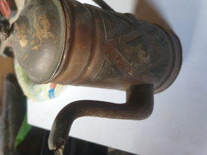 Ceainic cupru, vintage - imagine 4