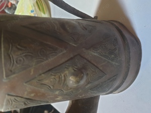 Ceainic cupru, vintage - imagine 5