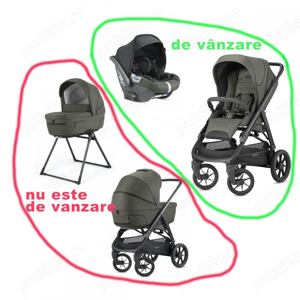 Carucior INGLESINA Aptica XT system quattro sequoia - imagine 4