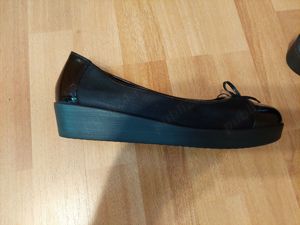 Pantofi negri, piele intoarsa - imagine 2