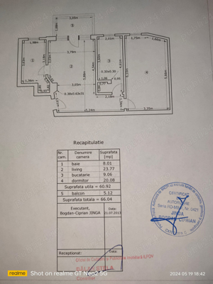 apartament 2 camere Popesti-Leordeni - imagine 9