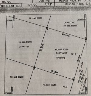 Proprietar vând teren c.c. în Moșnița Nouă - imagine 3