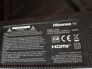 bareta led jhd315h1h91-txl1b1+2022082301+ll-hxlb22075 de pe tv Hisense  32a4k - imagine 5