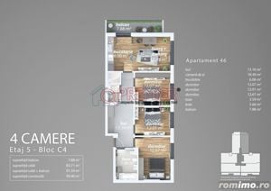 METALURGIEI - Aurel Persu vanzare apartament 4 camere - imagine 2