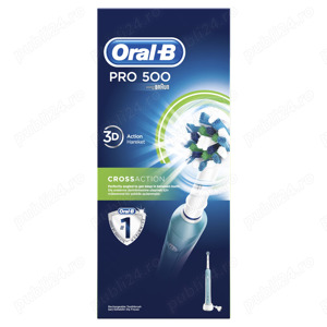 Vand Periuta de dinti electrica Oral-B PRO 500 Cross Action, 3D, NOU, 149 Lei - imagine 5