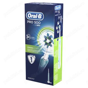 Vand Periuta de dinti electrica Oral-B PRO 500 Cross Action, 3D, NOU, 149 Lei - imagine 4