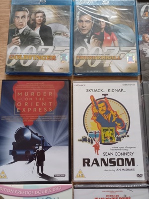 SEAN CONNERY,colectia integrală de filme majoritatea sigilate și cu SUBTITRARE in română,UNICATE   - imagine 4