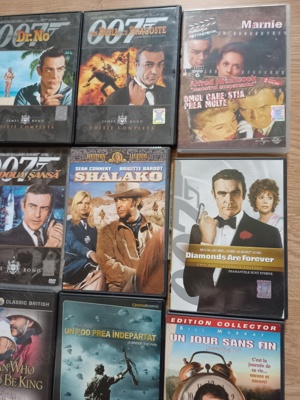 SEAN CONNERY,colectia integrală de filme majoritatea sigilate și cu SUBTITRARE in română,UNICATE   - imagine 5