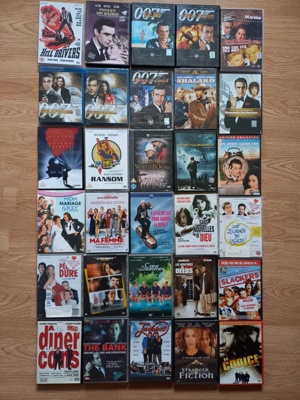 SEAN CONNERY,colectia integrală de filme majoritatea sigilate și cu SUBTITRARE in română,UNICATE   - imagine 6