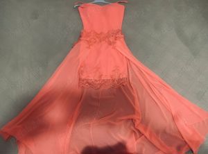 Rochie de Seară din Vual și Dantelă - imagine 2