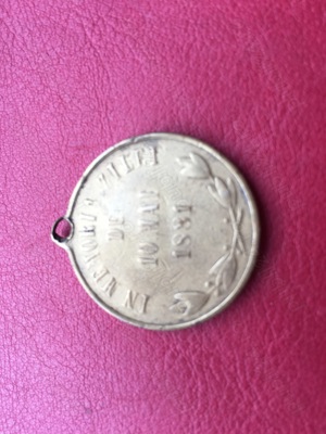 Medalie  Comemorativa 10 Mai 1881