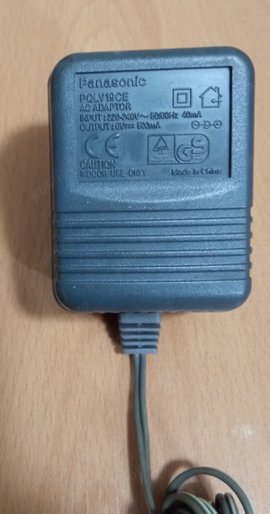 Vand Alimentator PANASONIC 6V  500 mA - imagine 3