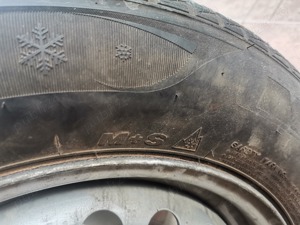 Roata rezerva 195 65 15 Ford Transit cu cauciuc M+S - imagine 3