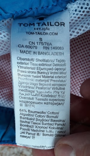 pantaloni scurti tom tailor - imagine 5