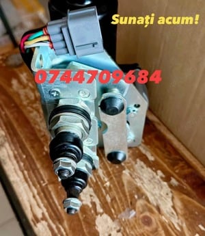 Motoras electric si brate stergator parbriz pentru 3cx si 4cx JCB - imagine 3