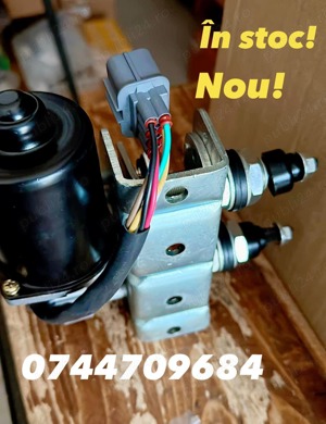 Motoras electric si brate stergator parbriz pentru 3cx si 4cx JCB - imagine 2