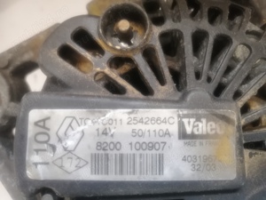  Alternator VALEO 200079 14V, 110A - imagine 5