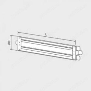 Tabla protectie tip Battitaco pentru schela - Dumbraveni - imagine 2