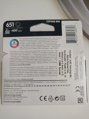 Vând cartuș pentru imprimante.a hp ,negru,nou nouț , calitate. - imagine 6