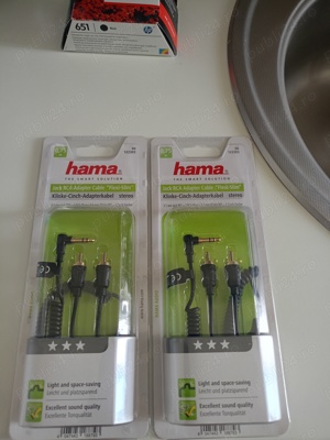 Vând cablu adaptor pentru amplificator cu mufa jack,nou nouț , calitate. - imagine 2