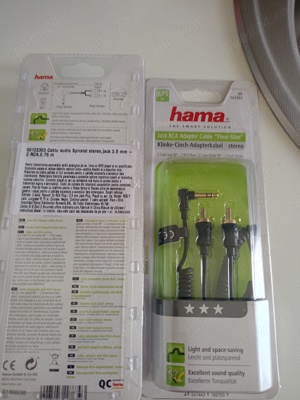 Vând cablu adaptor pentru amplificator cu mufa jack,nou nouț , calitate. - imagine 3