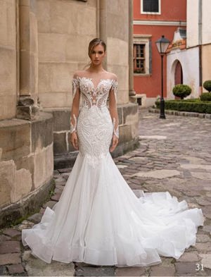 VAND rochie de mireasa tip sirena !!! - imagine 4