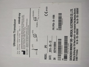 Ecograf Mindray DC-N3 cu sonda cardiaca - imagine 5