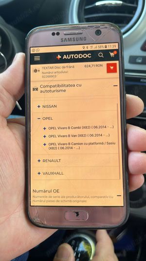 Disc frana textar pro 92268903 , Renault Traffic 3 , Opel Vivaro B , Nissan NV300 , Fiat Talento    - imagine 9