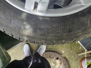 Vand jante aliaj vw 5x112 cu anvelope de vara 205/55/16 91H - imagine 2