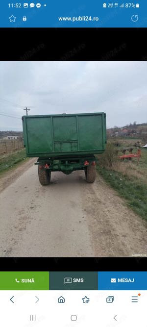 Remorca 8to basculabila  - imagine 4