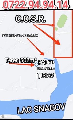 teren 502m  intravilan Izvorani Ilfov 