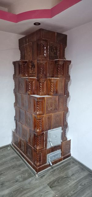 Sobă teracotă completă - imagine 4