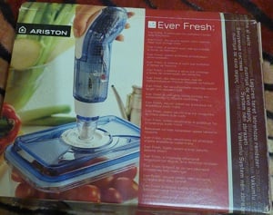 Aparat de vidat alimente