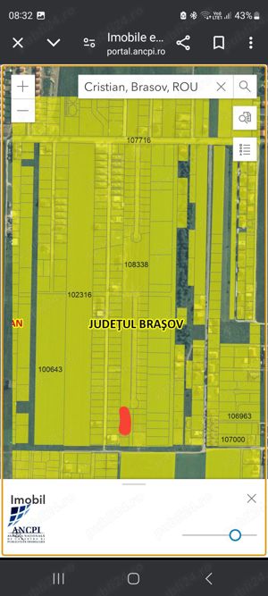 4 parcele teren intravilan Cristian Brasov  - imagine 3