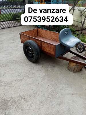 Remorcă pentru motocultor 