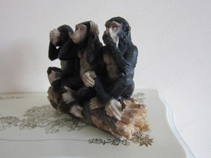 cadou rar 3 maimute intelepte Legea de Aur a japonezilor - imagine 6