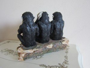 cadou rar 3 maimute intelepte Legea de Aur a japonezilor - imagine 5