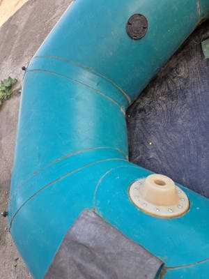 Barcă pneumatică rusească karaidel cu motor Honda 5 cai  - imagine 4