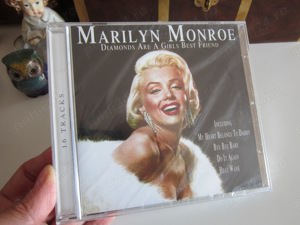 cd Marilyn Monroe  - Diamonds Are A Girls Best Friend -UK 2004 sigilat - imagine 3
