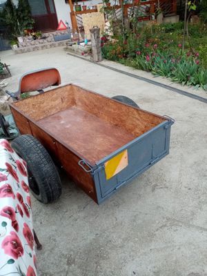 Remorcă pentru motocultor.  - imagine 2