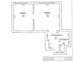 Apartament 2 camere, Piata Unirii, etaj intermediar, ideal investitie - imagine 8