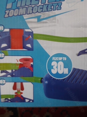 Jucarie Lansator de rachete din spuma - imagine 3