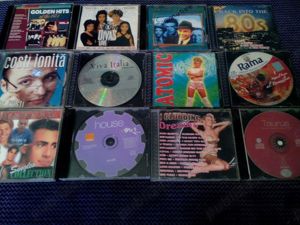 50 de cd-uri cu muzica ușoară străina și ușoară românească, 4 lei bucata