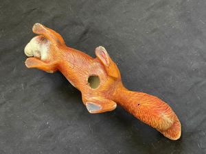 Veverita maro ceramica decoratiune de gradina   casa exterior   interior - imagine 5