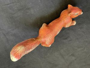 Veverita maro ceramica decoratiune de gradina   casa exterior   interior - imagine 8