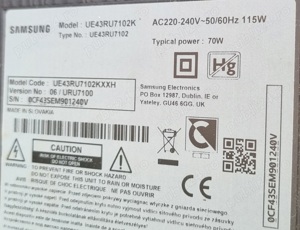 samsung 43ru7102 43ru7105 bn41-02703 bn94-14180  - imagine 4